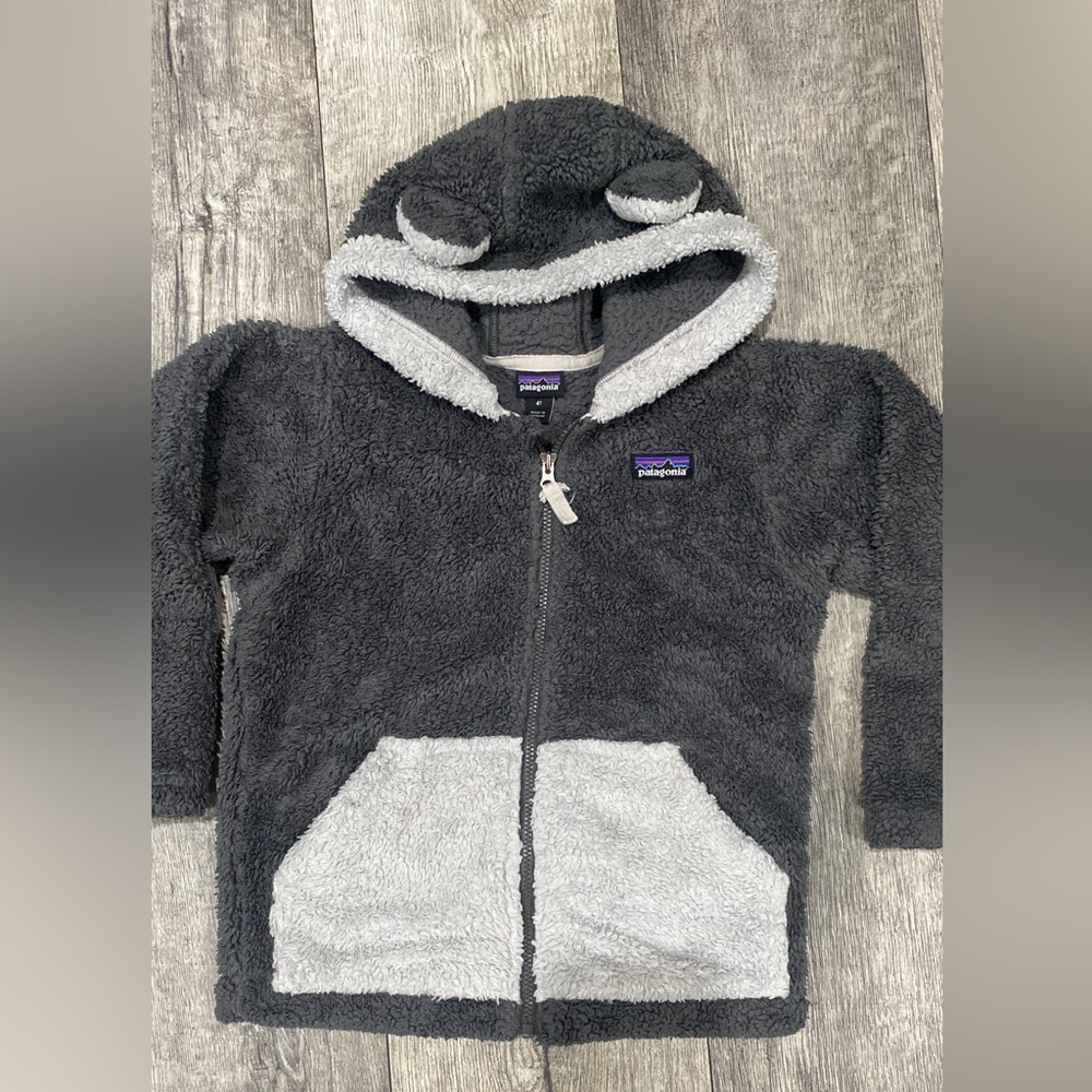 Patagonia Gray Fleece Sweatshirt